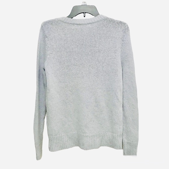 LC Lauren Conrad Blue Penguin Winter Cozy Soft Pullover Knit Sweater - Picture 4 of 8